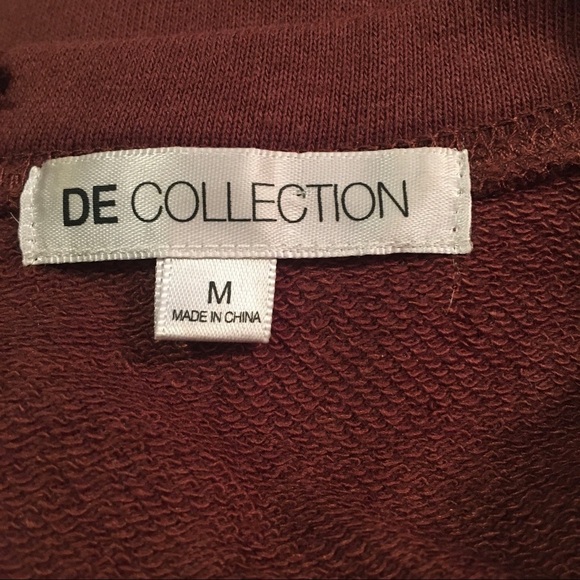 DE Collection long sleeve sweatshirt dress - Picture 8 of 9